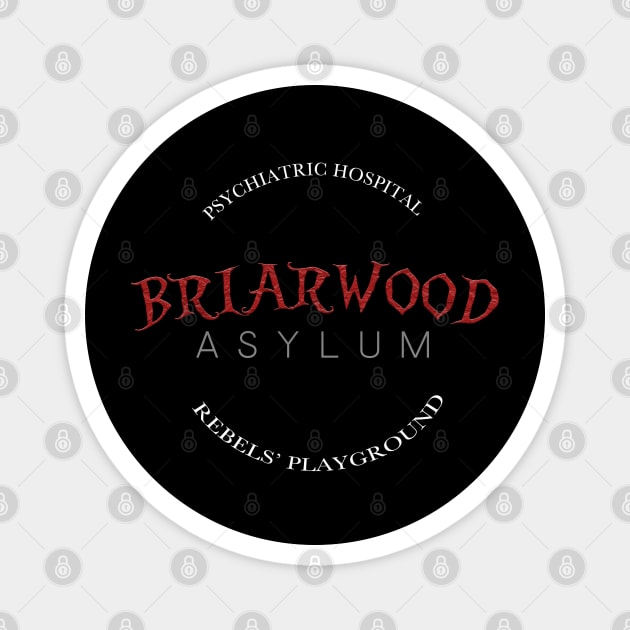 Briarwood Asylum Magnet by Rachel Leigh 